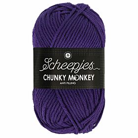 Scheepjes Chunky Monkey - 2001 deep violet - Acryl Garen