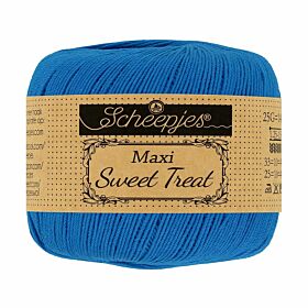 Scheepjes Maxi Sweet Treat - 201 electric blue - Gemerceriseerd Katoen
