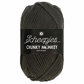 Scheepjes Chunky Monkey - 2018 dark grey - Acryl Garen