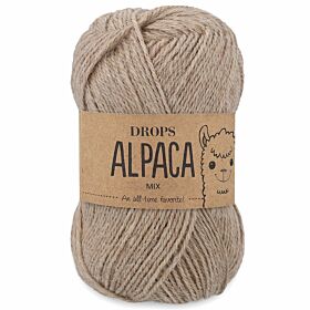 DROPS Alpaca 2020 licht camel (mix) - Wol Garen