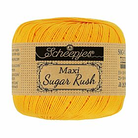 Scheepjes Maxi Sugar Rush 208 yellow gold / goudgeel - Katoen Garen