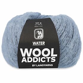 WoolAddicts Water 21 kristalblauw - Alpacawol Garen