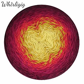 Scheepjes Whirligig 210 plum to ochre - Luxe Wol Garencake