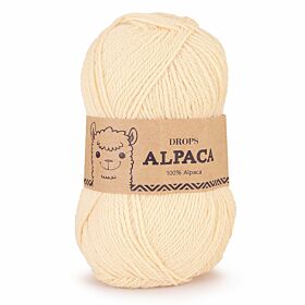 DROPS Alpaca Uni Colour - 2110 maïsgeel - Wol & Garen