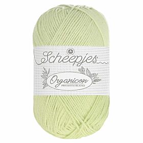 Scheepjes Organicon 212 sweet apple / pastelgroen - Biologisch Katoen Garen