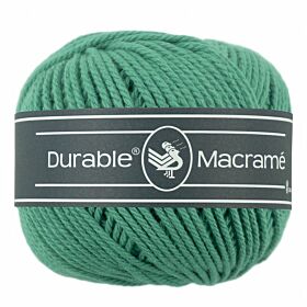 Durable Macramé 2133 dark mint - Touw Katoen Garen