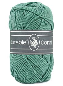 Durable Coral - 2134 vintage green - Gemerceriseerd Katoen Garen 1