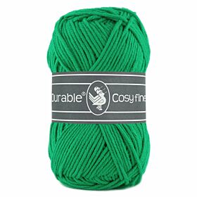 Durable Cosy Fine 2135 emerald / appelgroen - Katoen/Acryl Garen