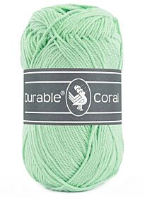 Durable Coral - 2136 bright mint - Gemerceriseerd Katoen Garen 1