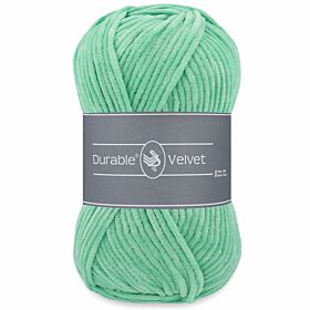 Durable Velvet 2137 mint - Chenille Garen