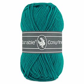 Durable Cosy Fine 2142 teal / aquablauw - Katoen/Acryl Garen