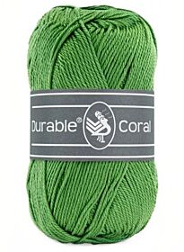 Durable Coral - 2152 grass green - Gemerceriseerd Katoen Garen 1