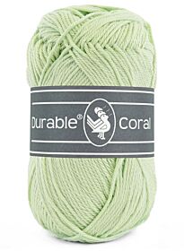 Durable Coral - 2158 pastel green - Gemerceriseerd Katoen Garen 1