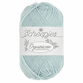 Scheepjes Organicon 216 soft sky / hemelsblauw - Biologisch Katoen Garen
