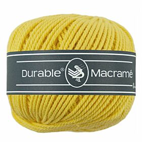 Durable Macramé 2180 bright yellow - Touw Katoen Garen