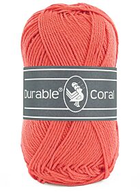Durable Coral - 2190 coral - Gemerceriseerd Katoen Garen 1