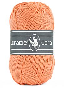 Durable Coral - 2195 apricot - Gemerceriseerd Katoen Garen 1