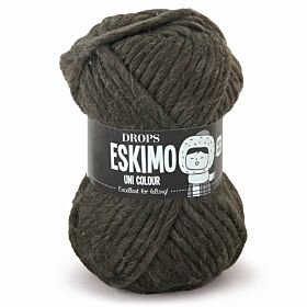 DROPS Snow / Eskimo Uni Colour - 22 diep bosgroen / legergroen - Wol & Garen