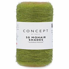 Katia Concept 50 Mohair Shades - 22 pistachegroen - Mohair Garen