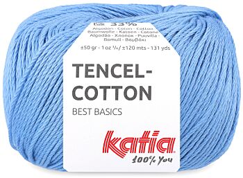 Katia Tencel-Cotton - 22 pastelblauw - Lyocell/Katoen Garen 1