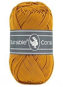 Durable Coral - 2211 curry - Gemerceriseerd Katoen Garen 1