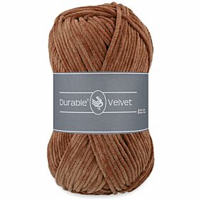Durable Velvet 2218 hazelnut - Chenille Garen