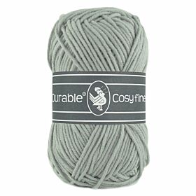 Durable Cosy Fine 2228 silver grey / zilvergrijs - Katoen/Acryl Garen