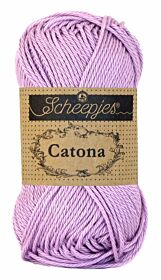 Scheepjes Catona 50 gram - 226 light orchid / orchidee - Katoen Garen