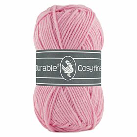 Durable Cosy Fine 226 rose / roze  - Katoen/Acryl Garen
