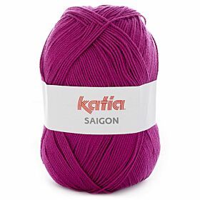 Katia Saigon - 23 donker fuchsia - Acryl Garen