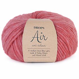 DROPS Air 23 koraal - Uni Colour Wol Garen