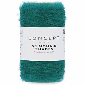 Katia Concept 50 Mohair Shades - 24 blauwgroen - Mohair Garen