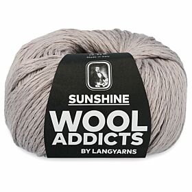WoolAddicts Sunshine 24 grijs - Katoen Garen
