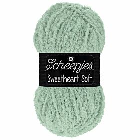 Scheepjes Sweetheart Soft 24 zeegroen - Polyester Garen