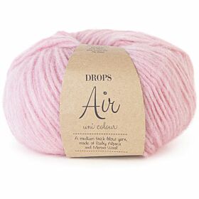 DROPS Air 24 poederroze (Uni Colour) - Alpacawol Garen