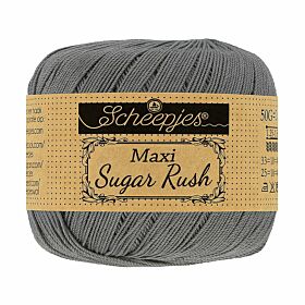 Scheepjes Maxi Sugar Rush 242 metal grey - Katoen Garen
