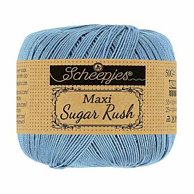 Scheepjes Maxi Sugar Rush 247 bluebird - Katoen Garen