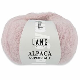 Lang Yarns Alpaca Superlight 248 lichtroze - Wol Garen