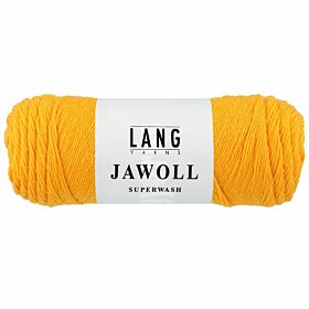 Lang Yarns Jawoll Superwash 249 okergeel - Sokkenwol Garen