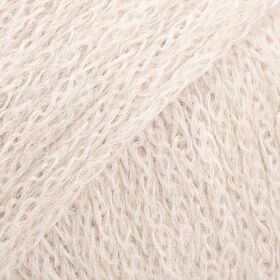 DROPS Sky Uni Colour - 25 witte mist - Wol Garen 1