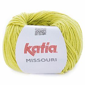 Katia Missouri - 25 limoengroen - Katoen/Acryl Garen