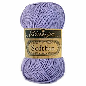 Scheepjes Softfun 2519 lila - Katoen/Acryl Garen