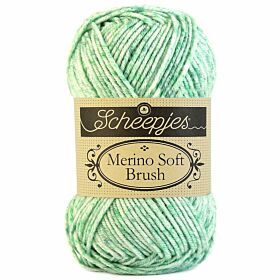 Scheepjes Merino Soft Brush - 255 breitner / lichtgroen - Wol Garen