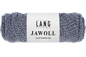 Lang Yarns Jawoll Superwash - 258 denimblauw mouliné - Sokkenwol Garen 1