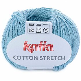 Katia Cotton Stretch 26 lichtblauw / babyblauw - Katoen Stretchgaren