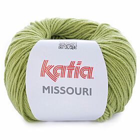 Katia Missouri - 26 pistachegroen - Katoen/Acryl Garen