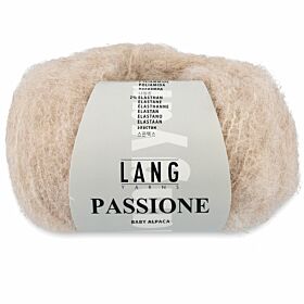 Lang Yarns Passione 26 zand / lichtbeige - Baby Alpacawol Garen