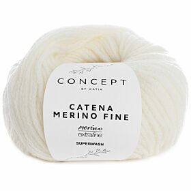 Katia Concept Catena Merino Fine - 260 ecru - Garen