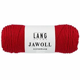 Lang Yarns Jawoll Superwash 262 donkerrood - Sokkenwol Garen
