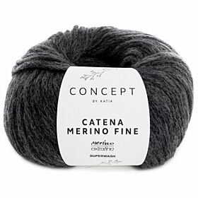 Katia Concept Catena Merino Fine - 263 antracietgrijs - Garen